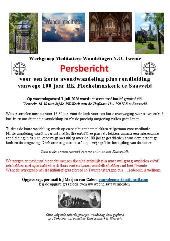 Wandeling Saasveld