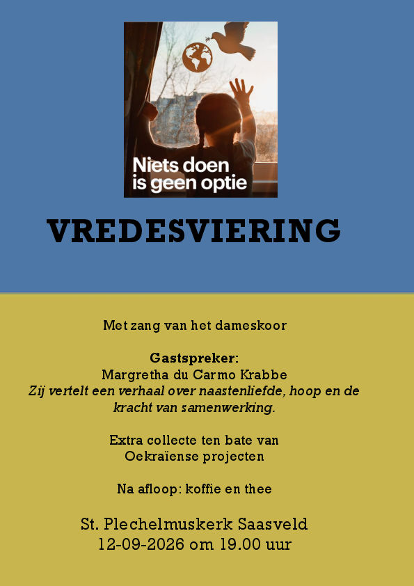 Vredesviering 2026